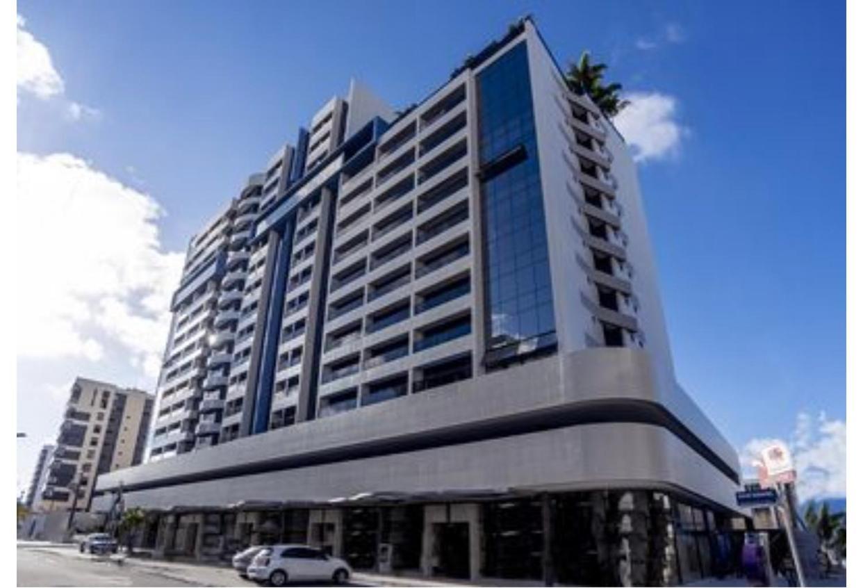 Luxo 1406 - Quarto E Sala Com Varanda Frente Mar Ponta Verde Maceió 외부 사진