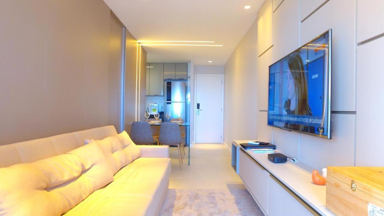 Luxo 1406 - Quarto E Sala Com Varanda Frente Mar Ponta Verde Maceió 외부 사진