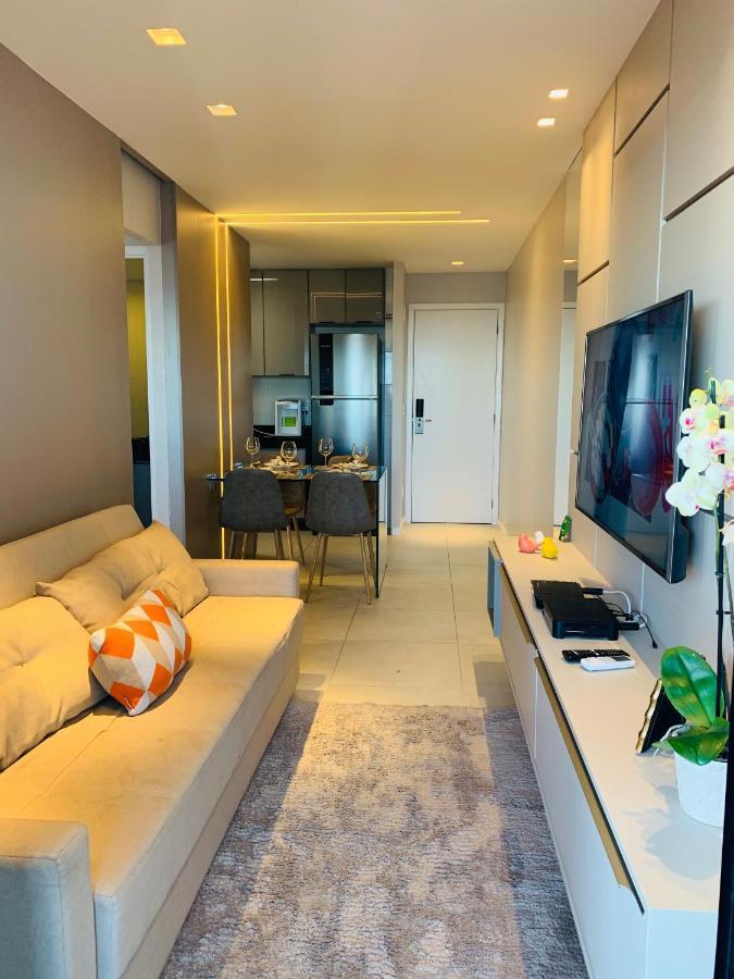 Luxo 1406 - Quarto E Sala Com Varanda Frente Mar Ponta Verde Maceió 외부 사진