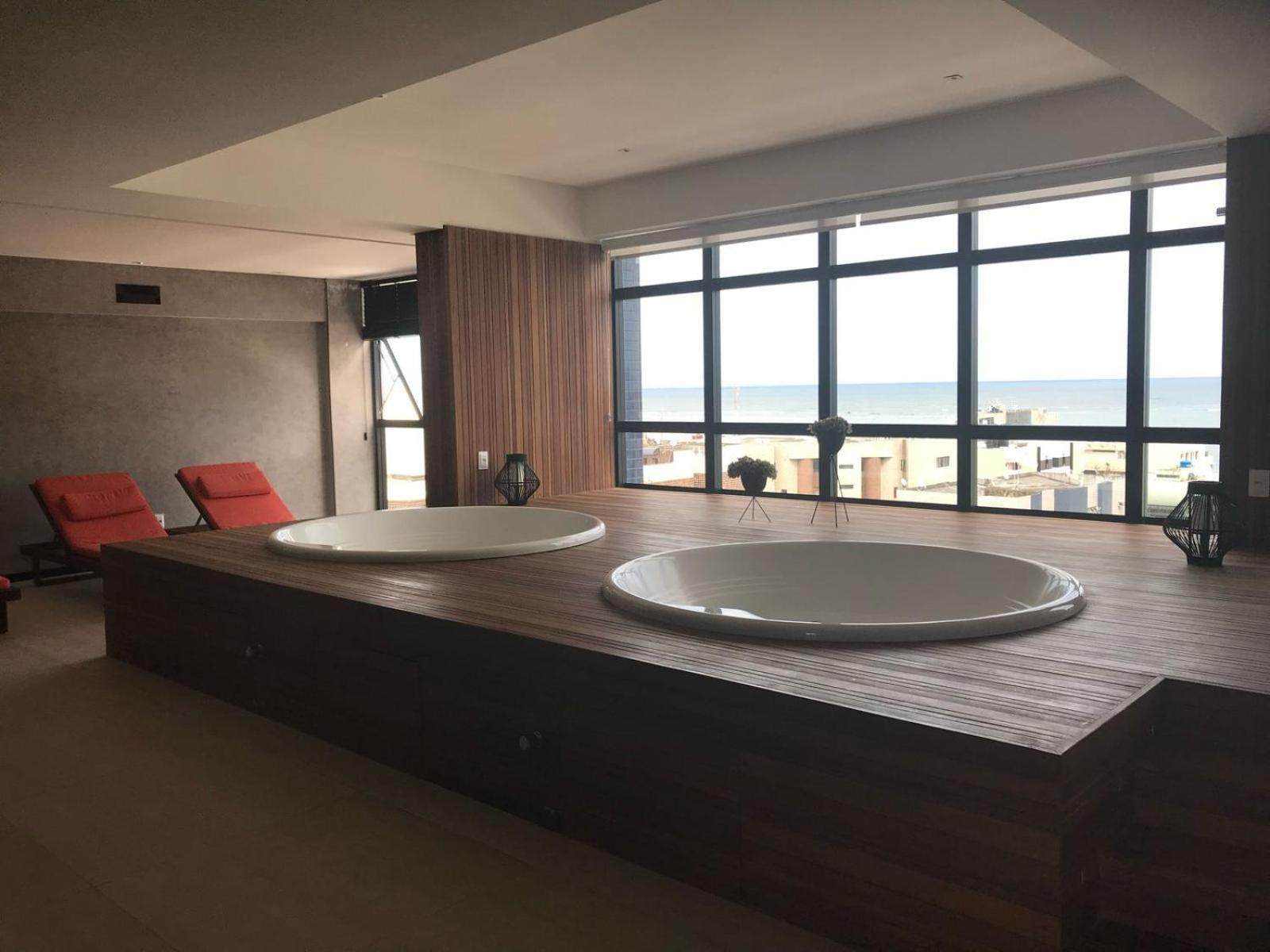 Luxo 1406 - Quarto E Sala Com Varanda Frente Mar Ponta Verde Maceió 외부 사진